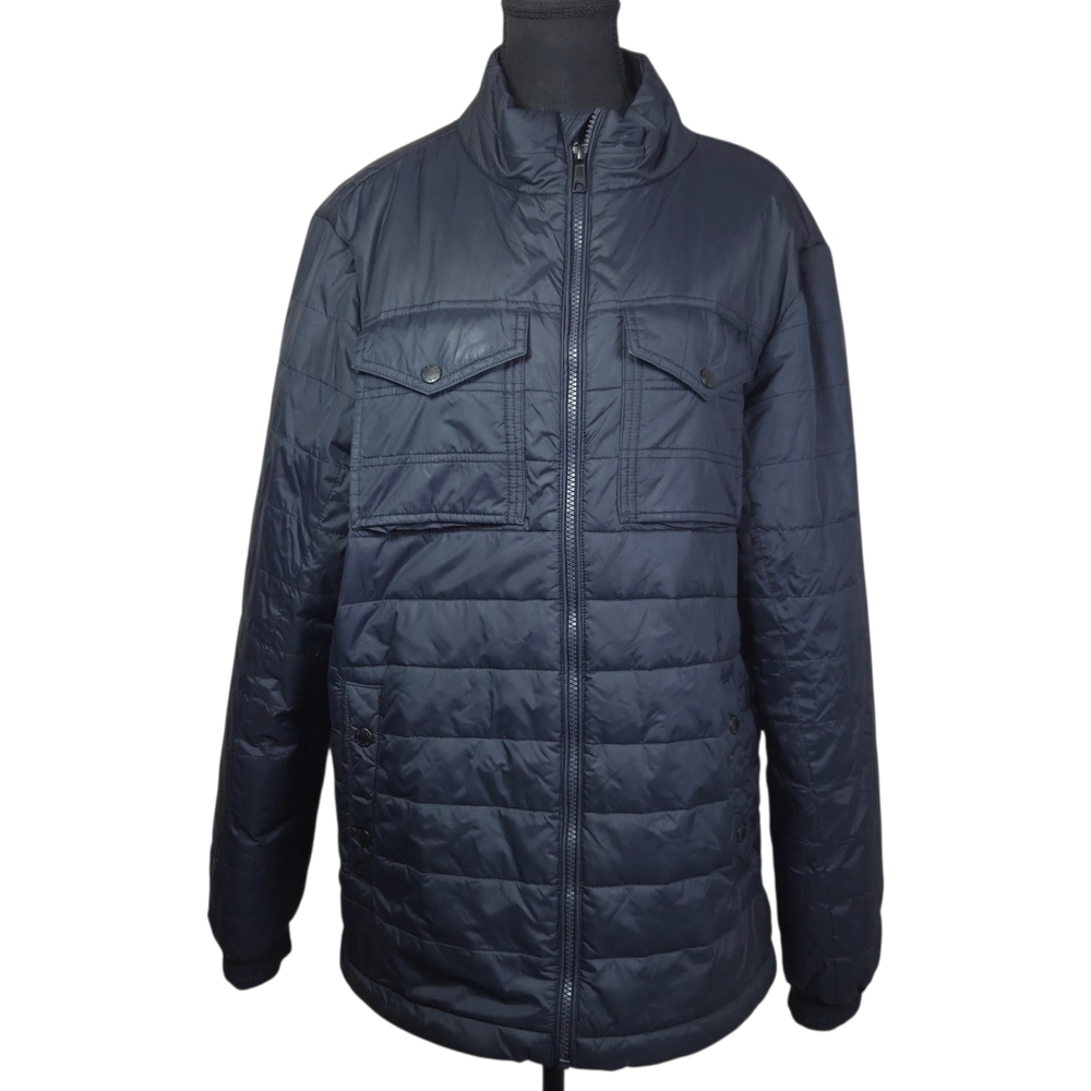 Denver Hayes Men's Black Puffer Jacket Size Med